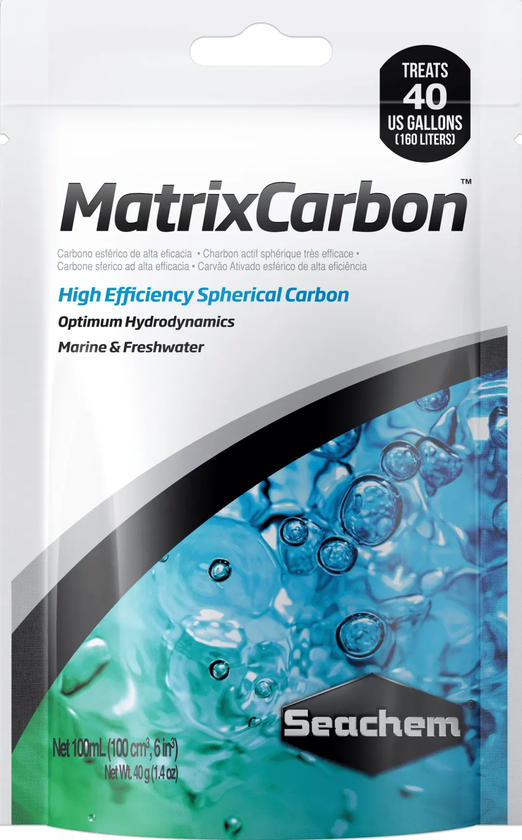 Seachem MatrixCarbon 100mL (Bagged) Micro Aquatic Shop