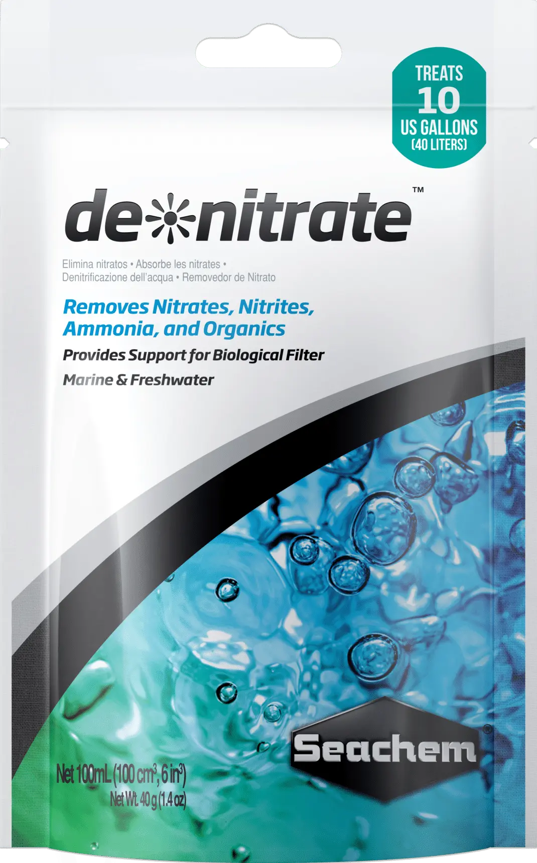 Seachem de*nitrate 100mL Micro Aquatic Shop