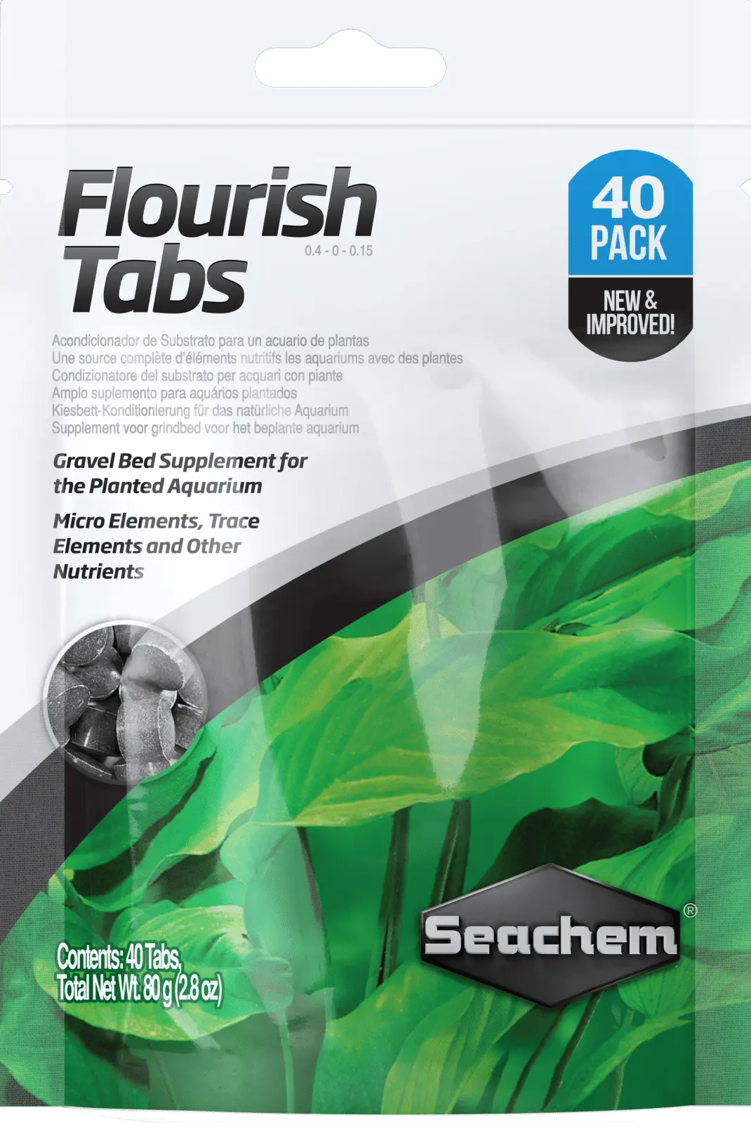 Seachem Flourish Tabs 40 pack Micro Aquatic Shop
