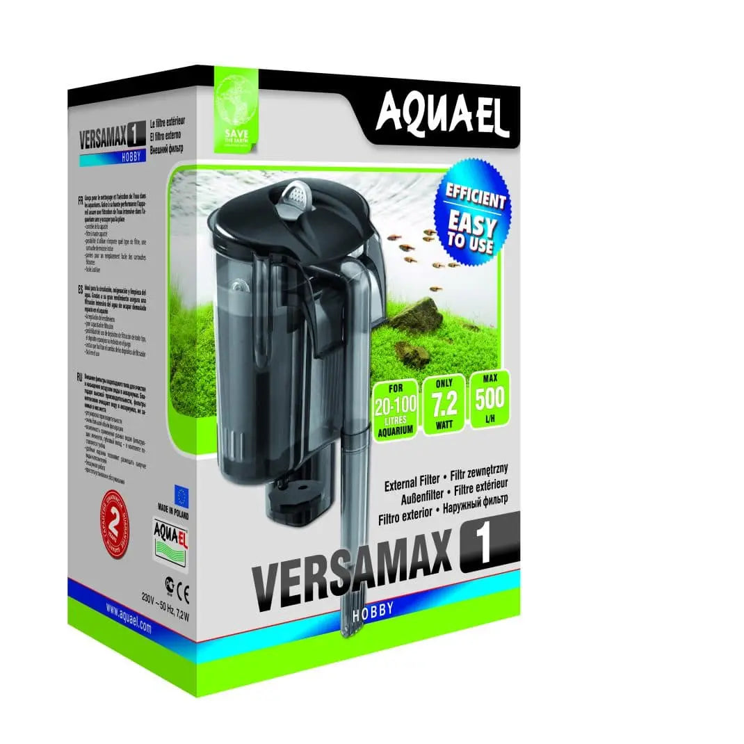 Aquael Versamax-1 Hang-on-back Filter Micro Aquatic Shop