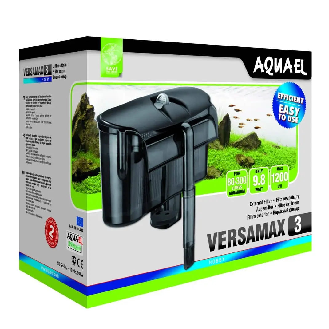 Aquael Versamax-3 Hang-on-back Filter Micro Aquatic Shop