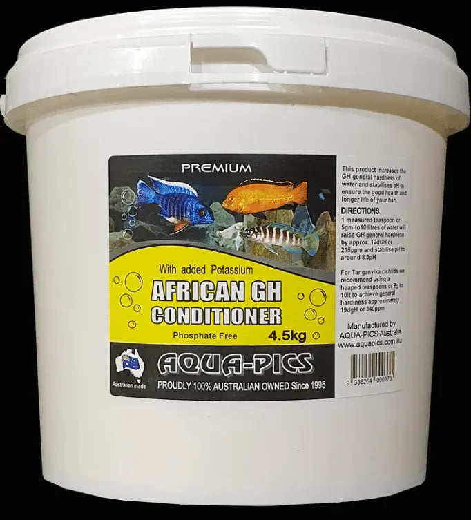 Aqua-Pics African GH Salt 4.5kg Micro Aquatic Shop