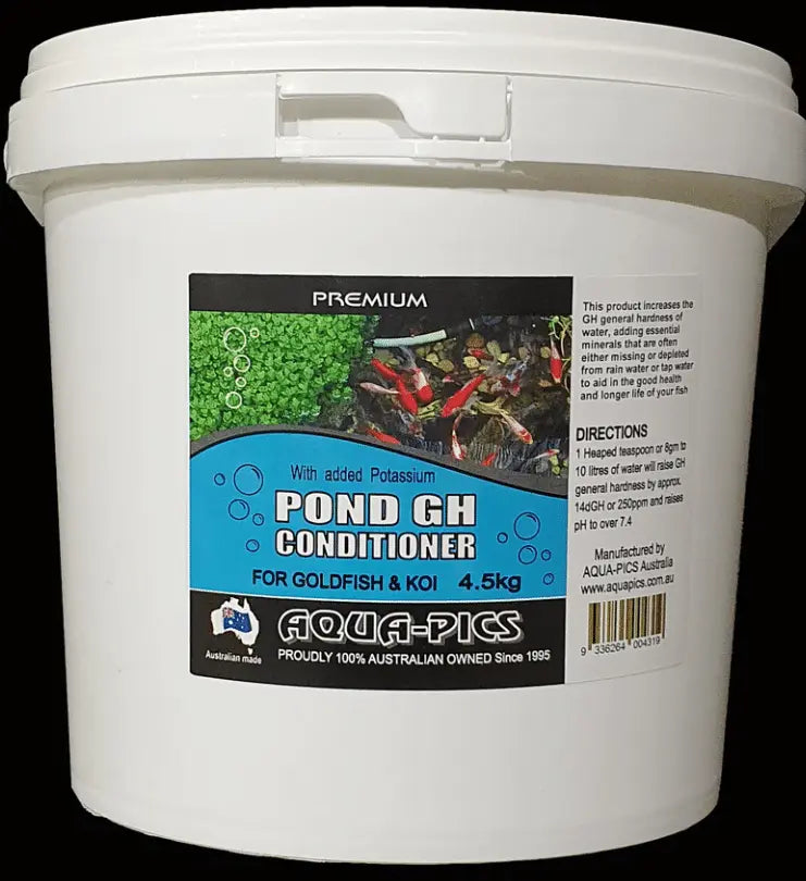 Aqua-Pics Pond GH Salt 4.5kg Micro Aquatic Shop