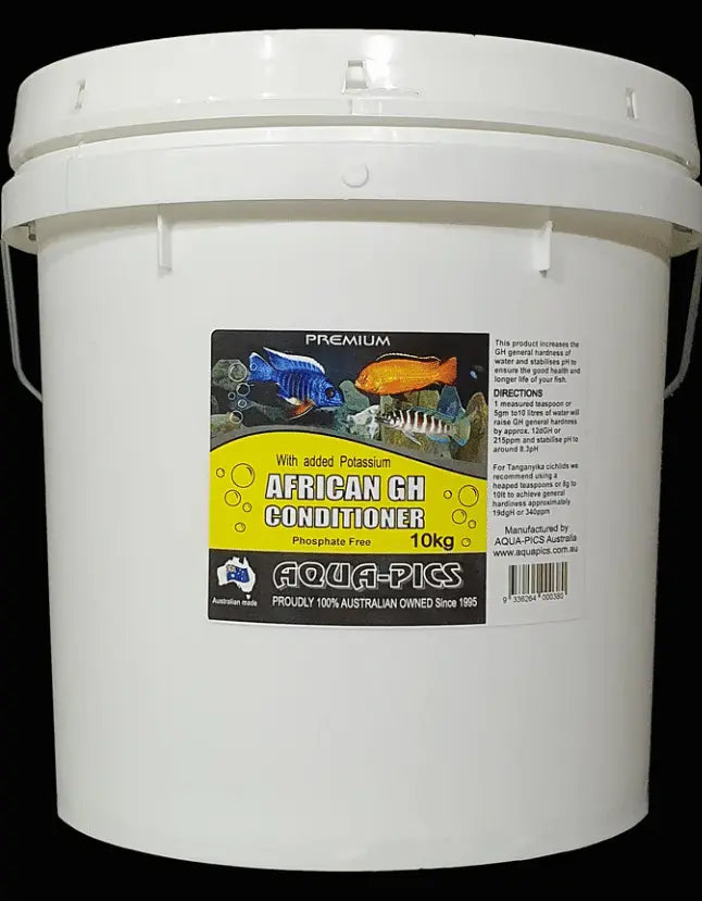 Aqua-Pics African GH Salt 10kg Micro Aquatic Shop
