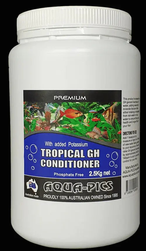 Aqua-Pics Tropical GH Salt 2.5kg Micro Aquatic Shop