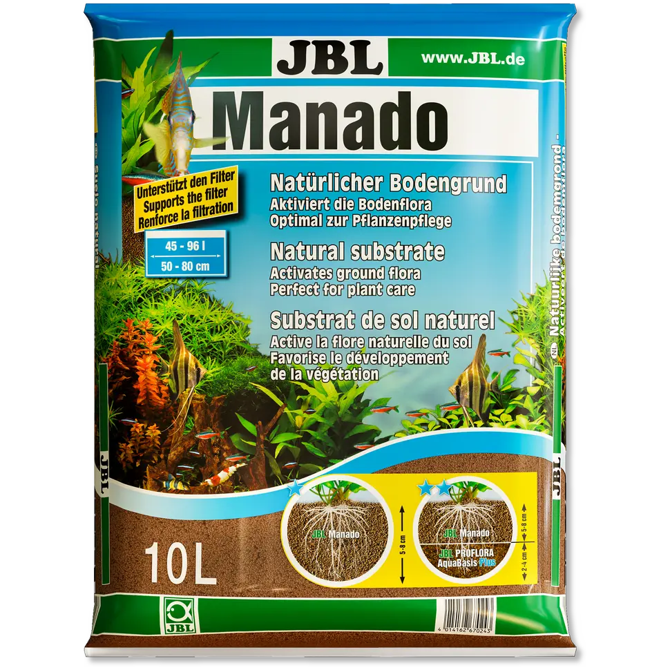 JBL Manado Gravel Brown Micro Aquatic Shop