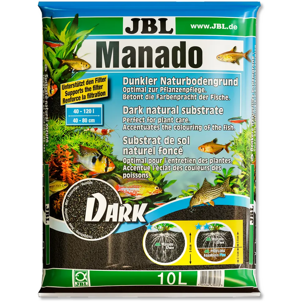 JBL Manado Gravel Dark Micro Aquatic Shop