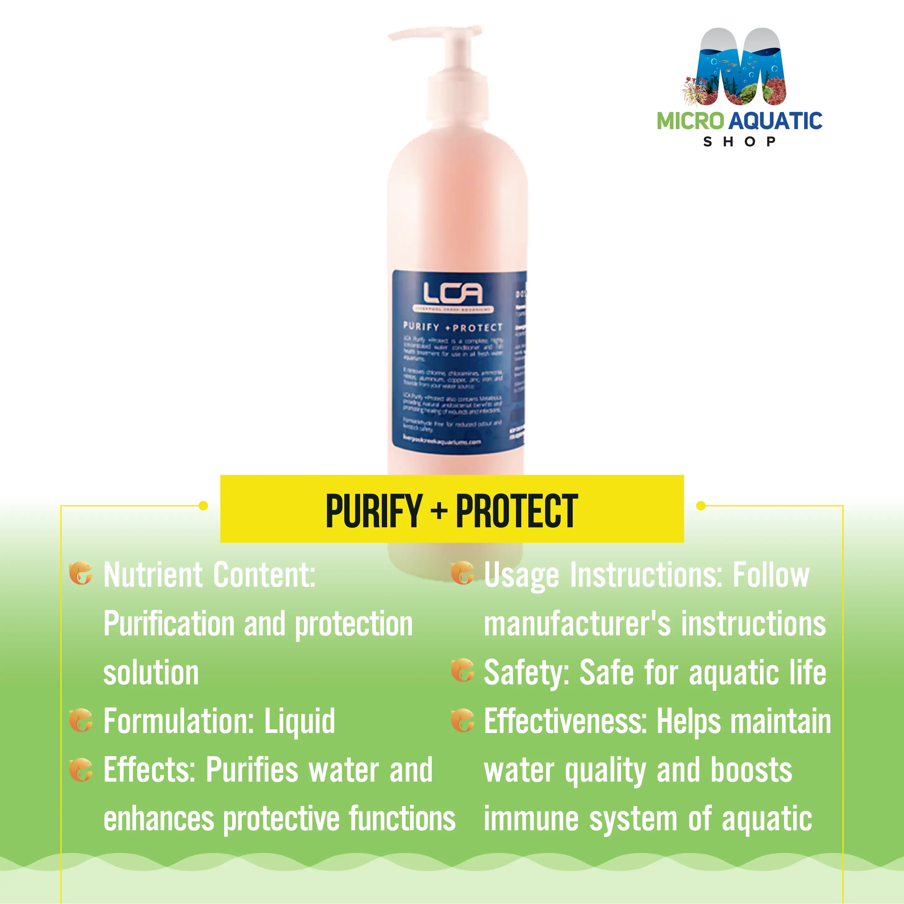 Purify +Protect Micro Aquatic Shop