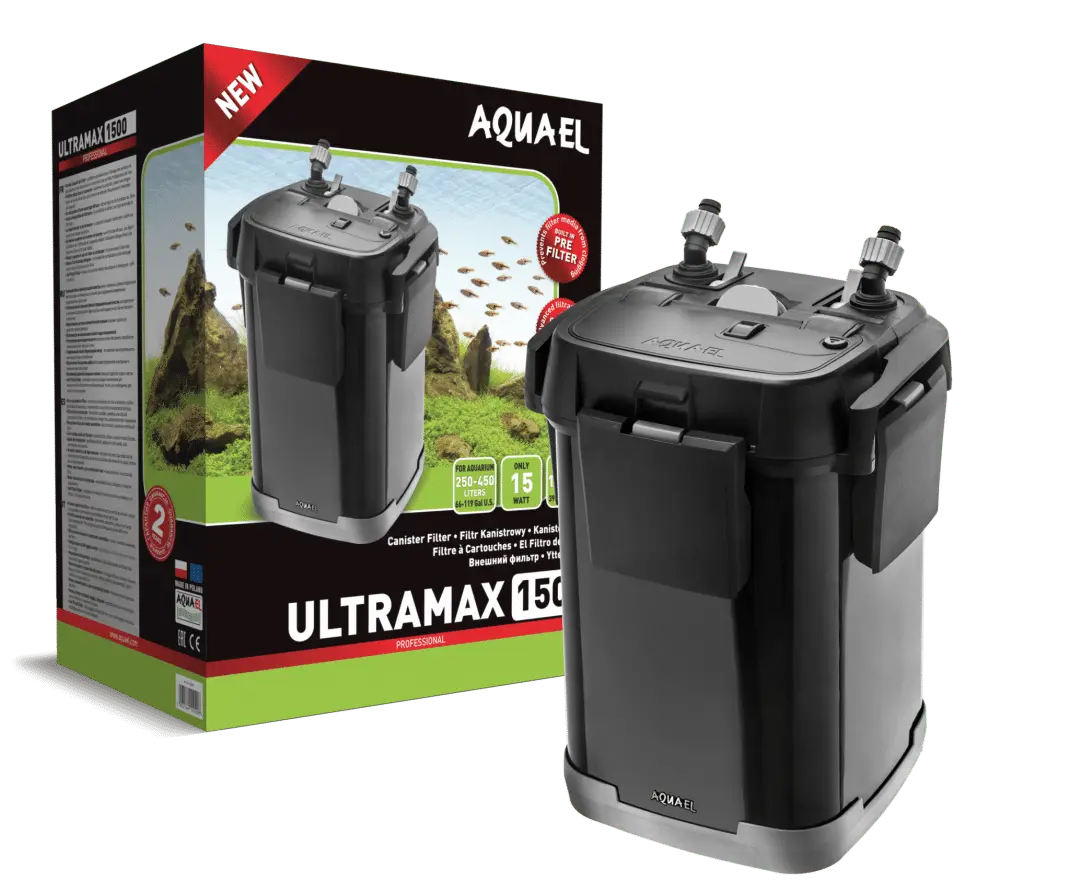 Aquael Ultramax 1500 Canister Filter Micro Aquatic Shop