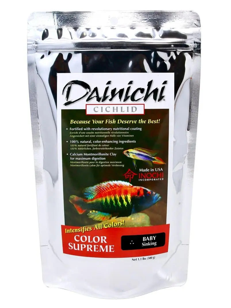 Dainichi Color Supreme 500g Baby (1mm) Sinking Pellets Micro Aquatic Shop