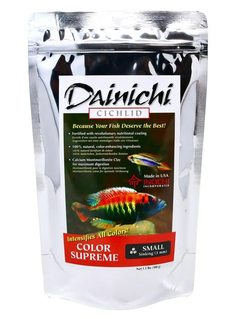Dainichi Color Supreme 500g Small (3mm) Sinking Pellets Micro Aquatic Shop