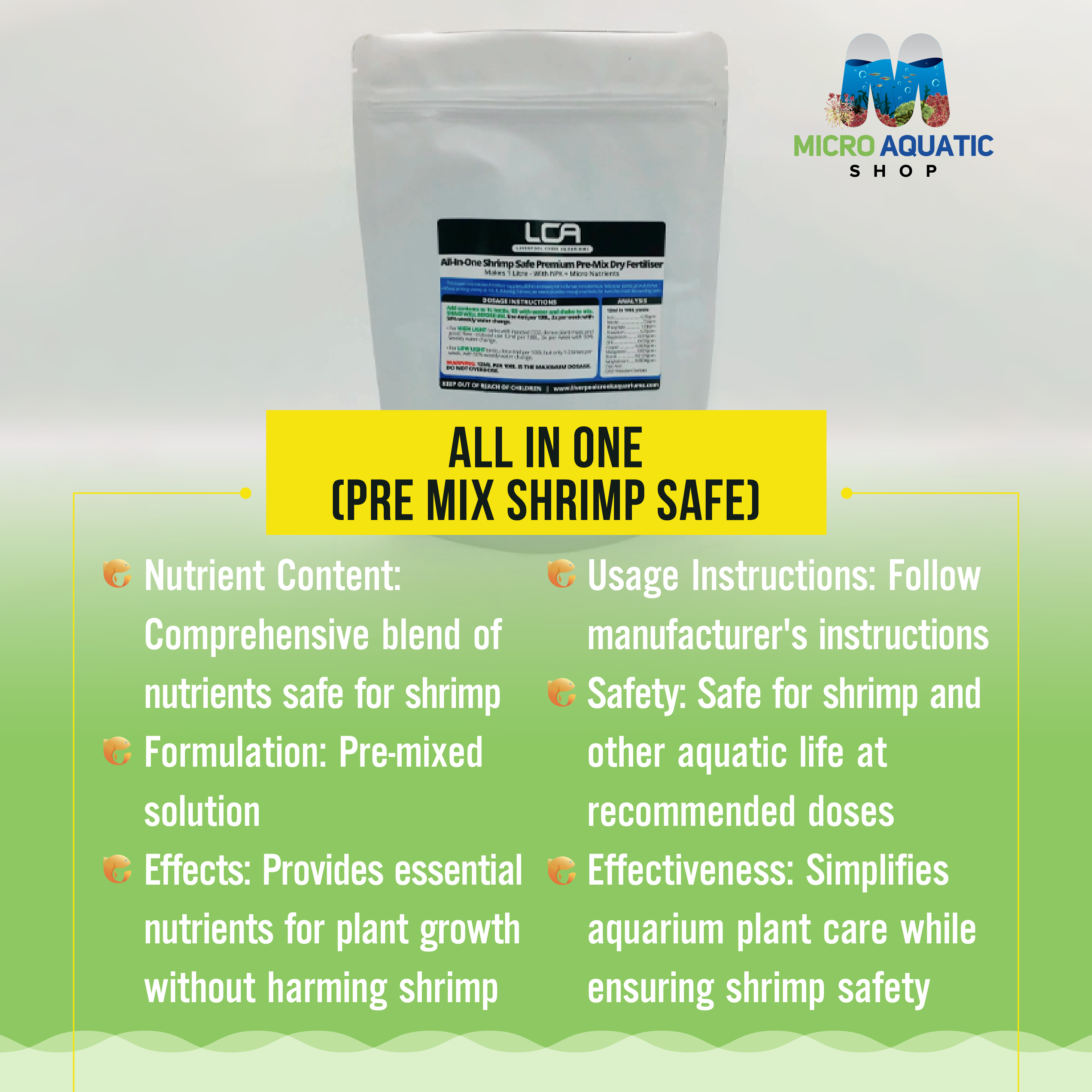 All In One (Pre Mix Shrimp Safe)