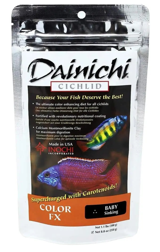 Dainichi Color FX 250g Baby (1mm) Sinking Pellets Micro Aquatic Shop