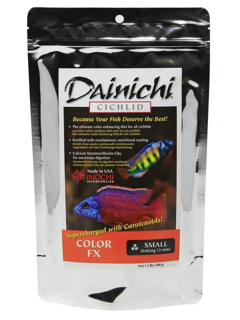 Dainichi Color FX 500g Small (3mm) Sinking Pellets Micro Aquatic Shop