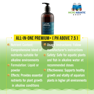 All-in-One Premium+ ( Ph above 7.5 ) Micro Aquatic Shop