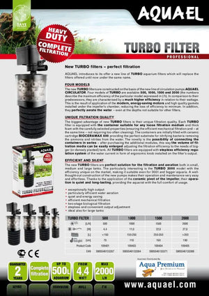 Aquael Turbo Filter 500 Micro Aquatic Shop