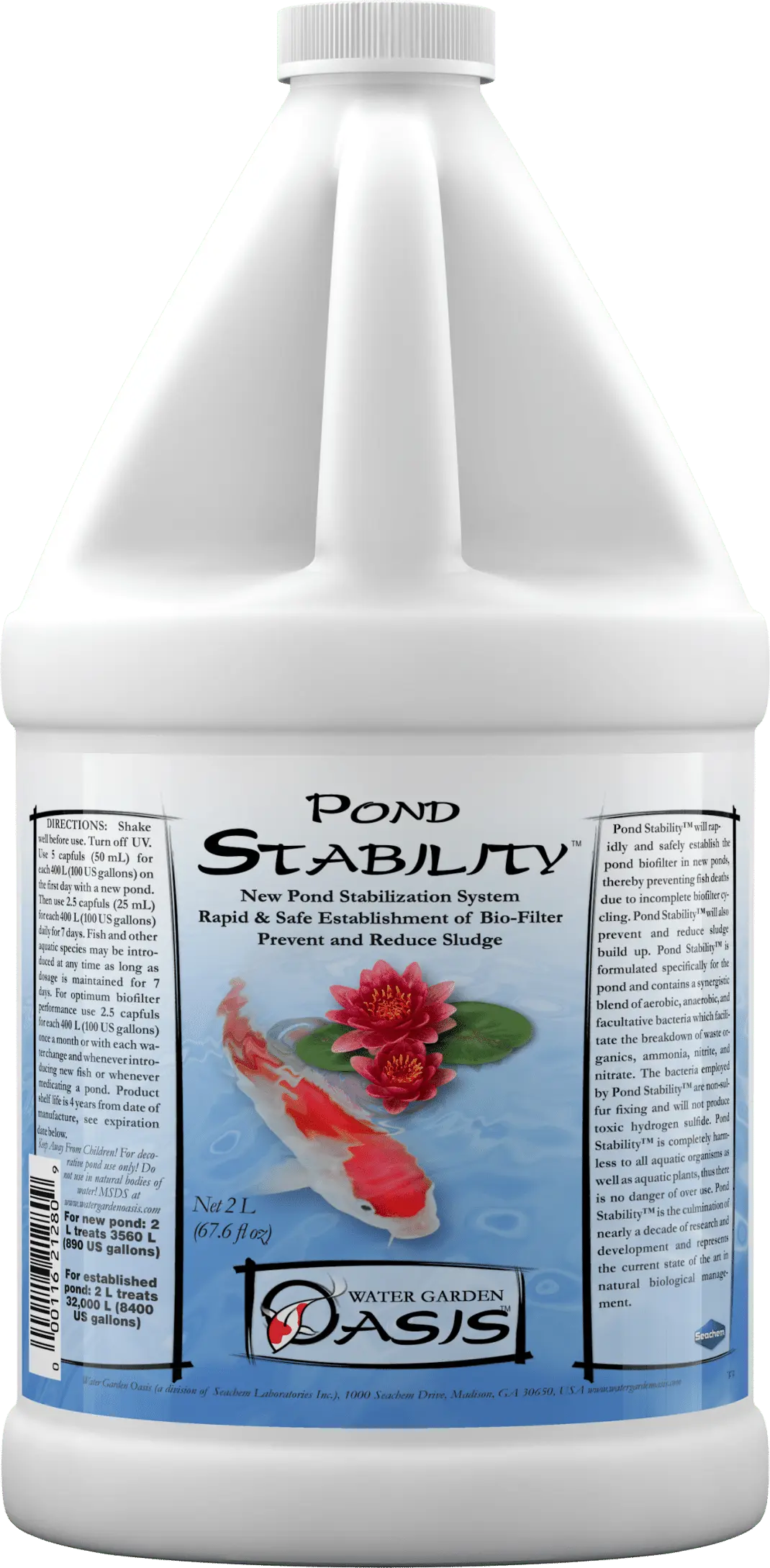 Seachem Pond Stability 2L Micro Aquatic Shop