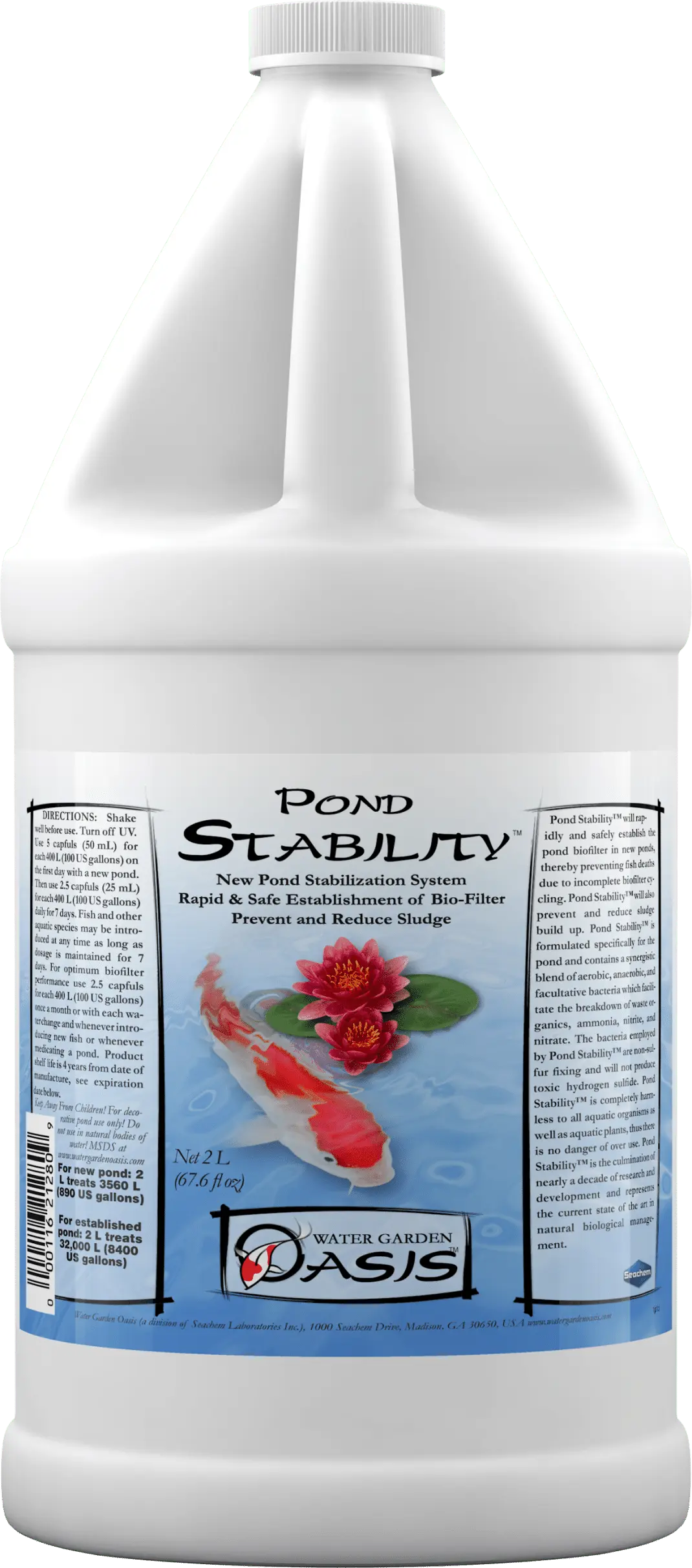 Seachem Pond Stability 4L Micro Aquatic Shop