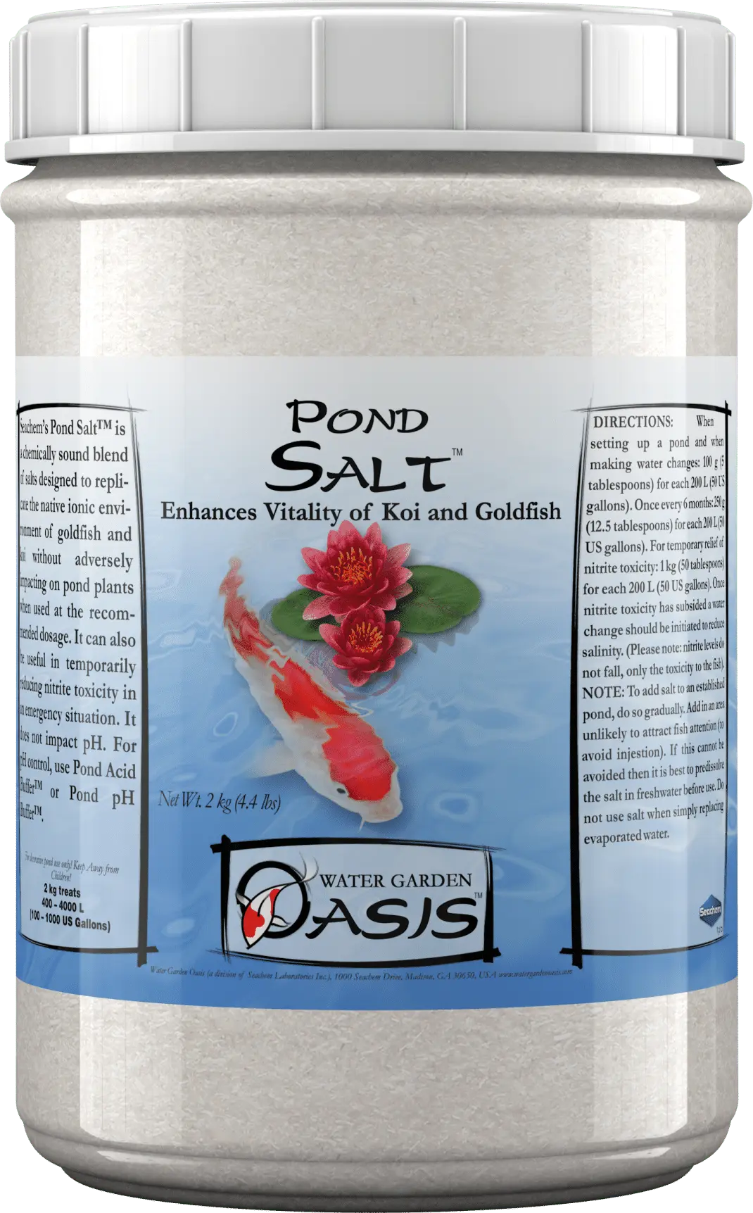 Seachem Pond Salt 2kg Micro Aquatic Shop