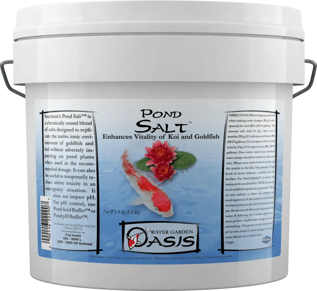 Seachem Pond Salt 4kg Micro Aquatic Shop