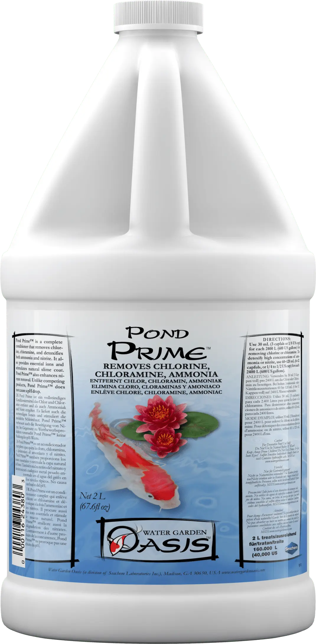 Seachem Pond Prime 2L Micro Aquatic Shop