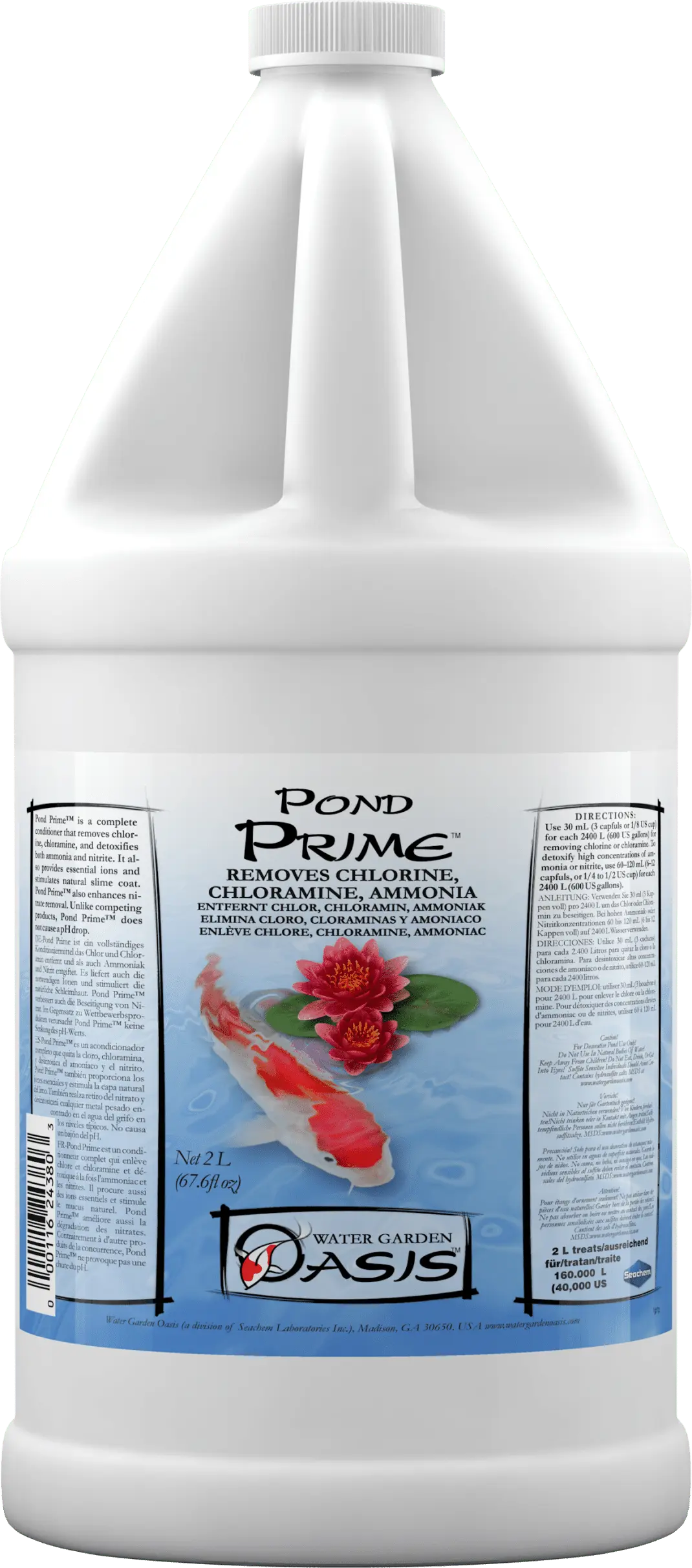 Seachem Pond Prime 4L Micro Aquatic Shop