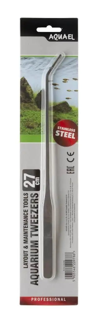 Aquael Tweezers Curved 27 cm Micro Aquatic Shop