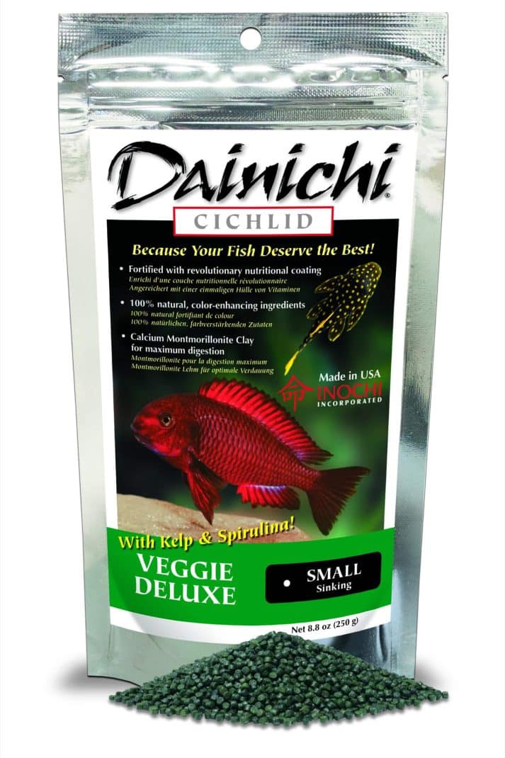 Dainichi Veggie Deluxe 500g Small (3mm) Sinking Pellets