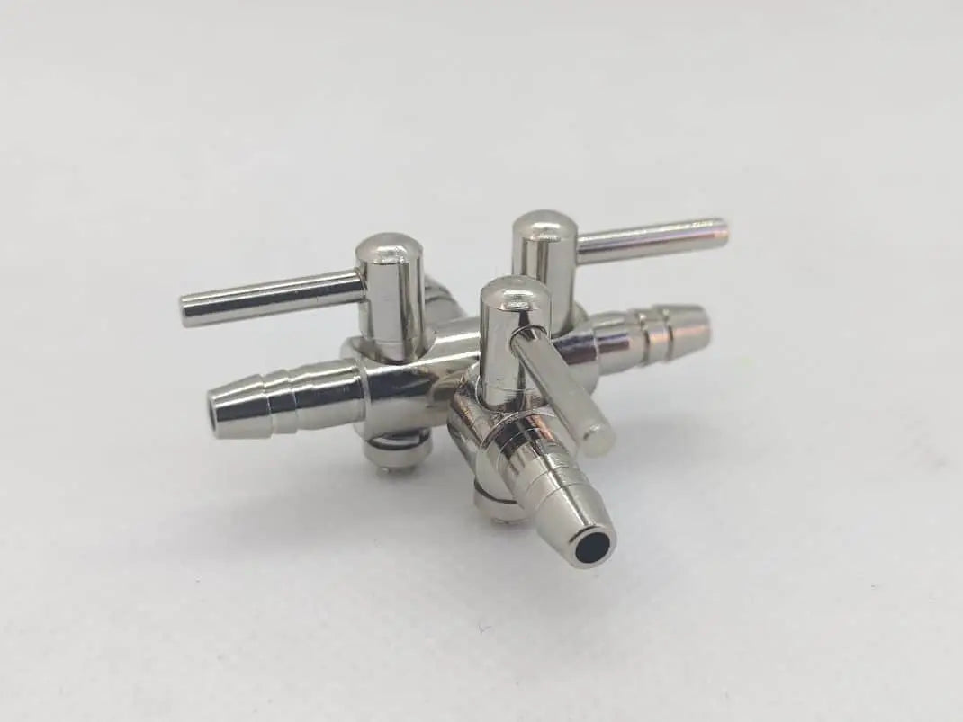 Nisso Air line Splitter with Valve - 3 Way Micro Aquatic Shop