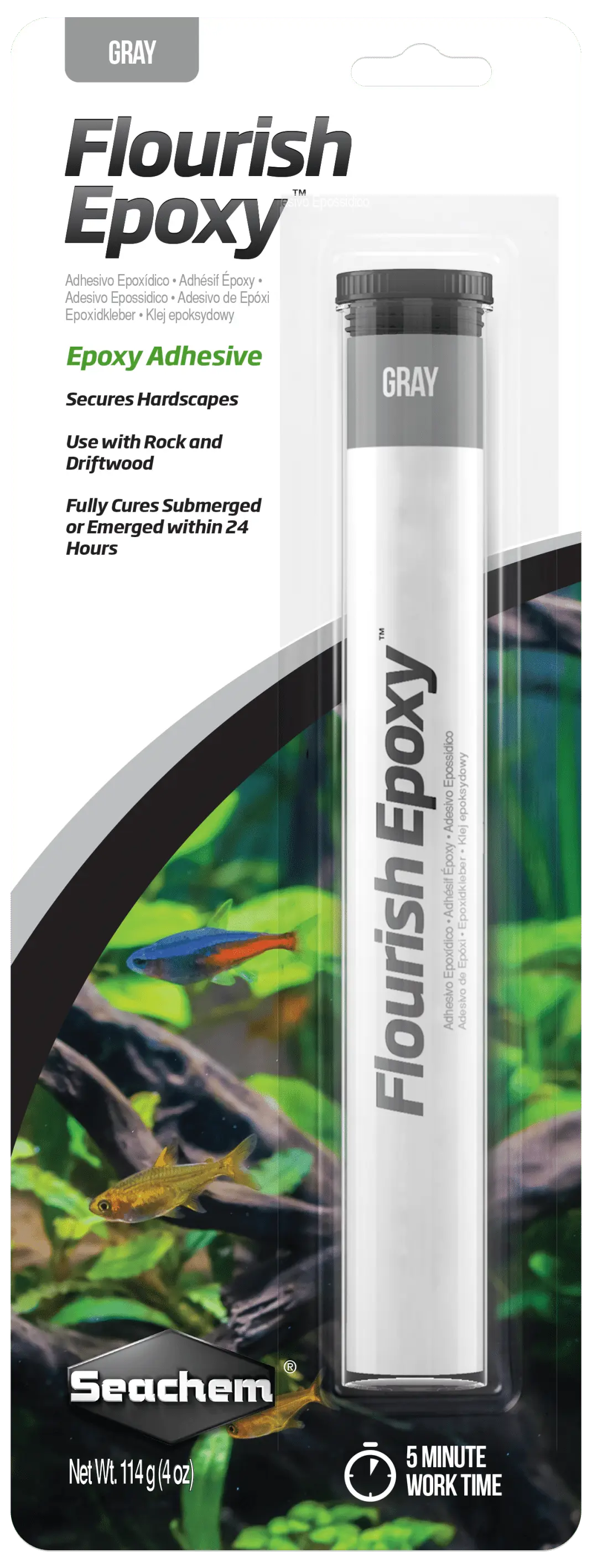 Seachem Flourish Epoxy - Gray 114g Micro Aquatic Shop