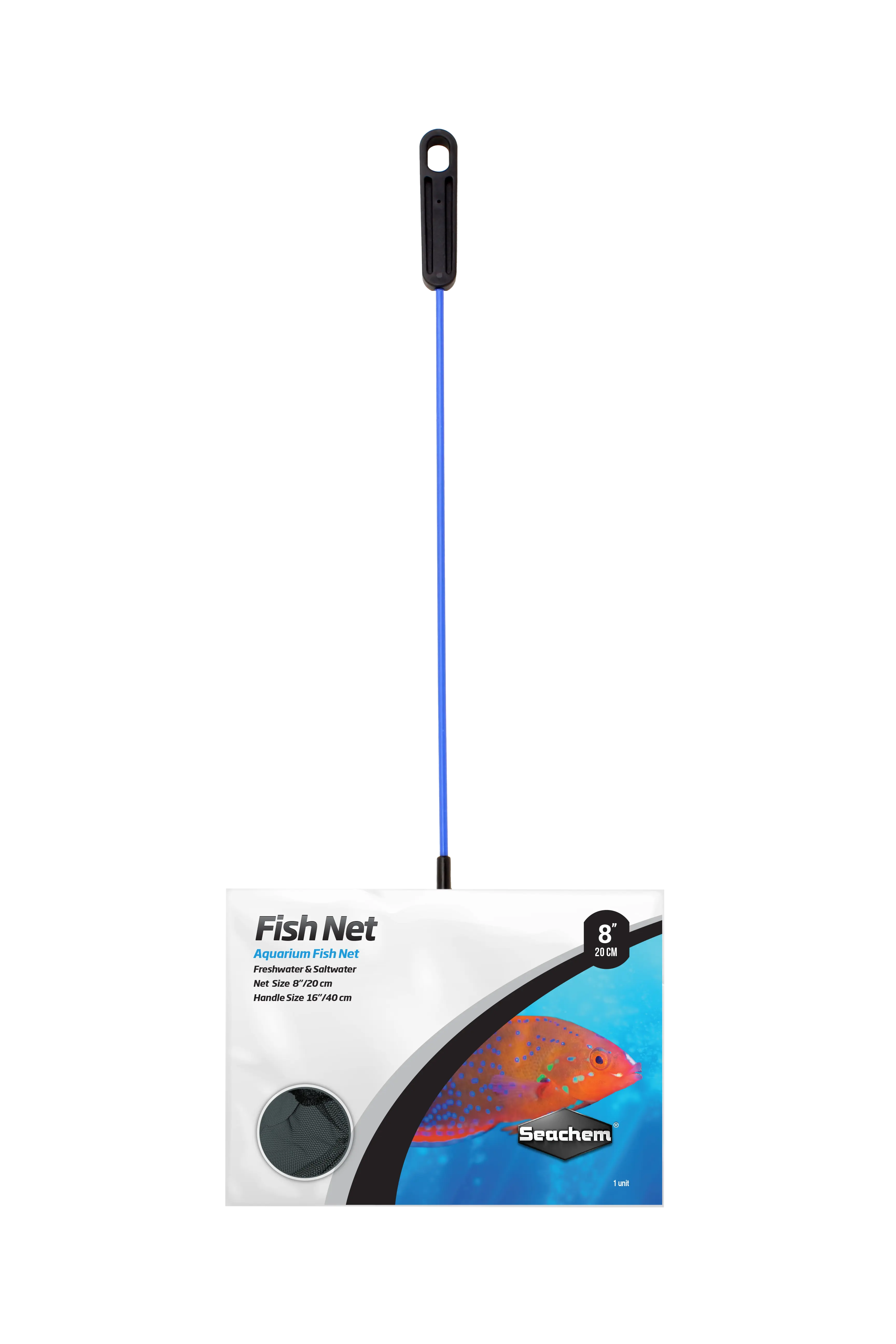 Seachem Fish Net 20cm / 8" - Long Handle Micro Aquatic Shop
