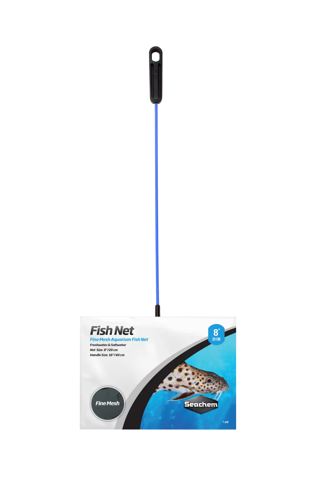 Seachem Fish Net 20cm / 8" - Long Handle, Fine Mesh Micro Aquatic Shop