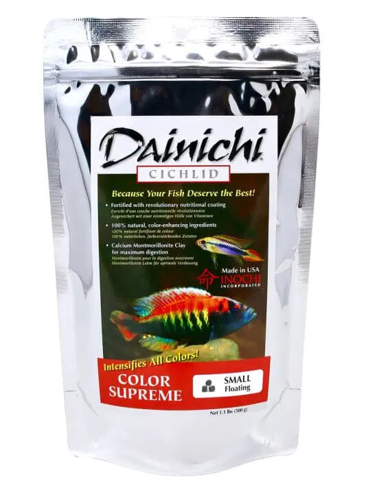 Dainichi Color Supreme 500g Small (3mm) Floating Pellets Micro Aquatic Shop