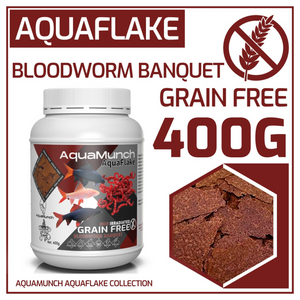 30% OFF AquaMunch AquaFlake Bloodworm Banquet Flake Aqua Munch