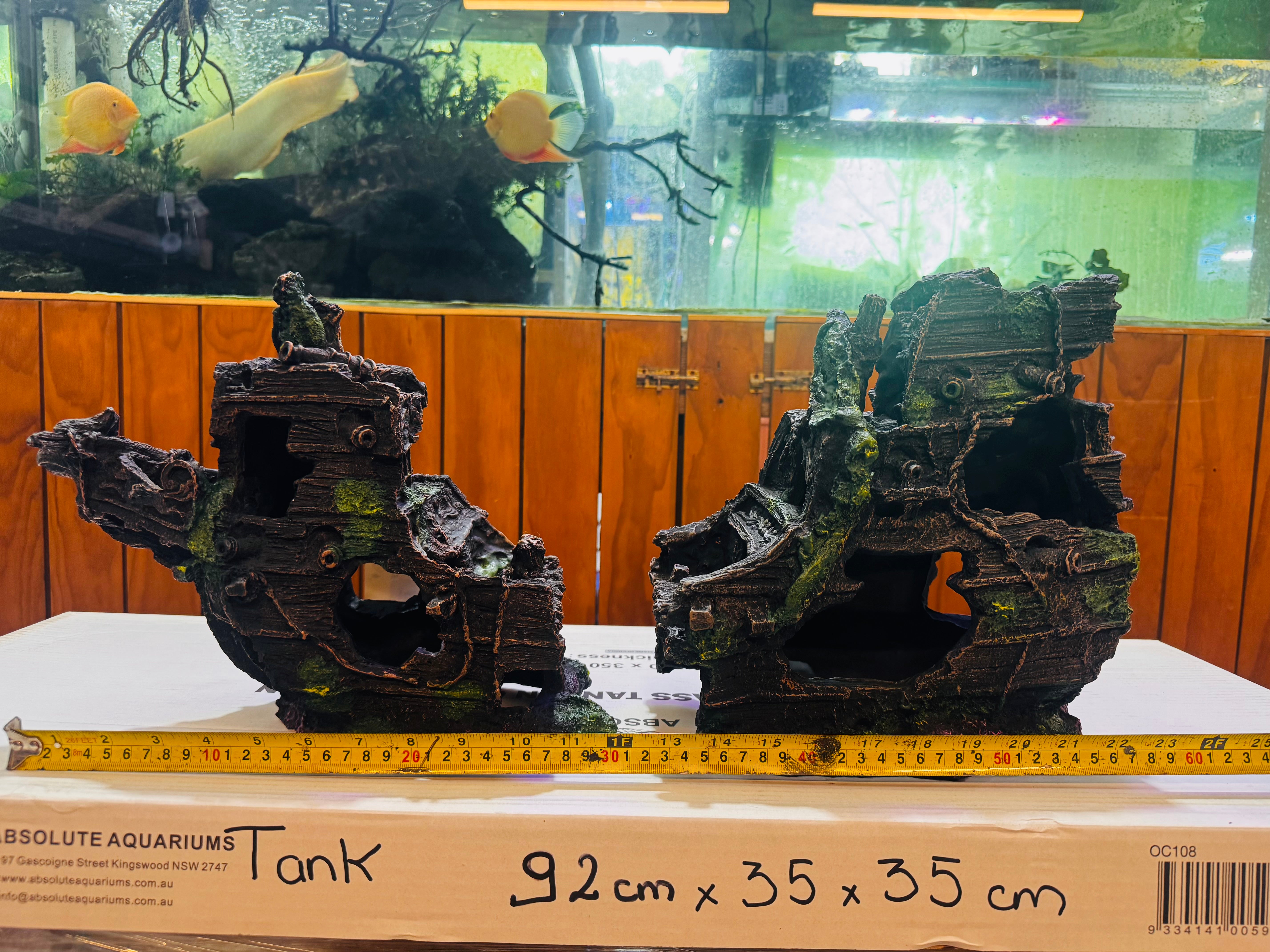 Titanic Shipwreck Resin Ornament