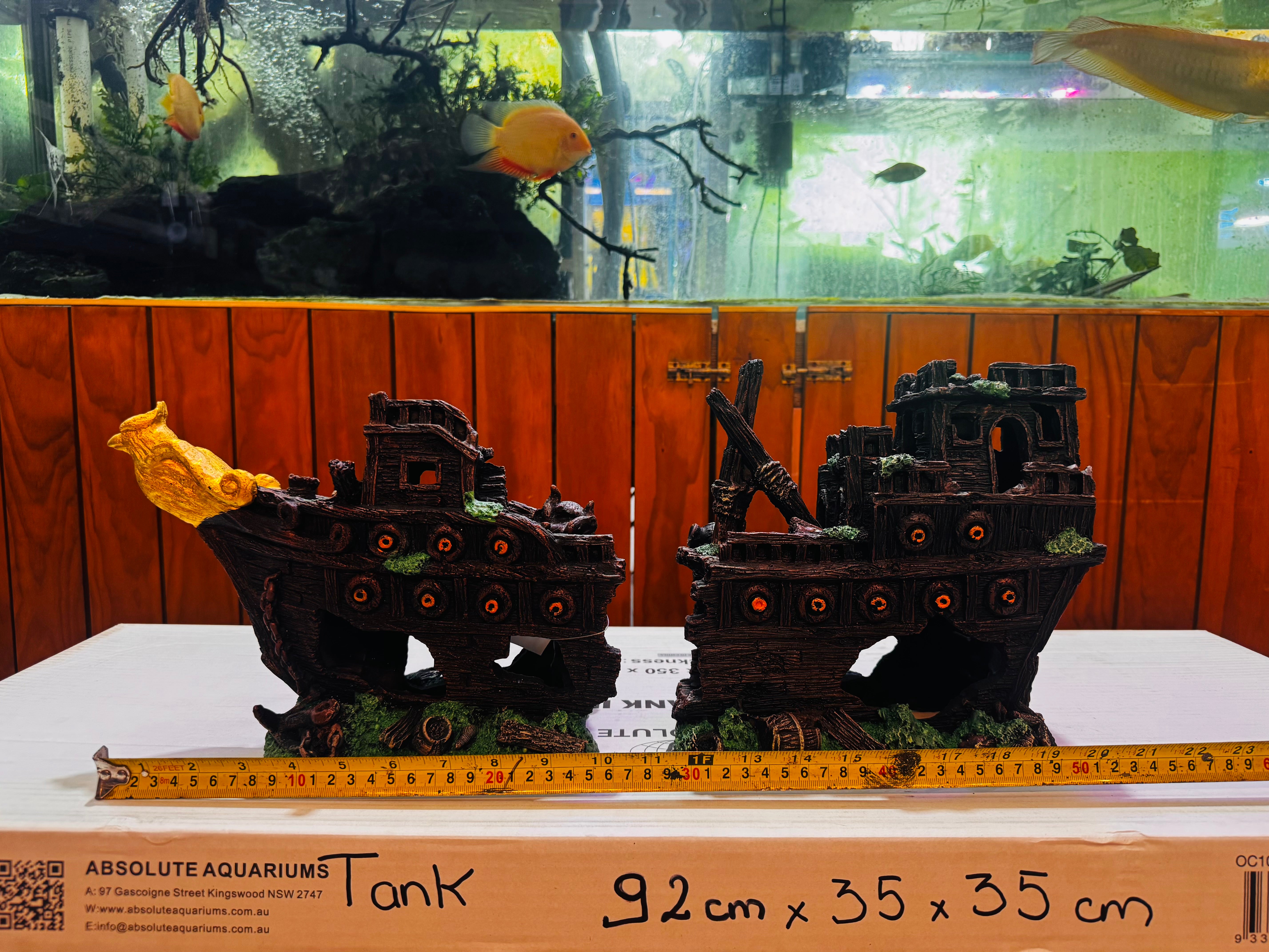 Titanic Shipwreck Resin Ornament