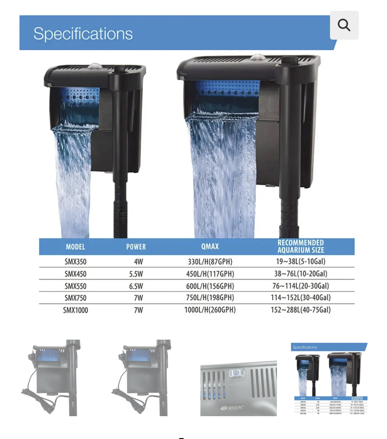 Streamax Hang On Filter