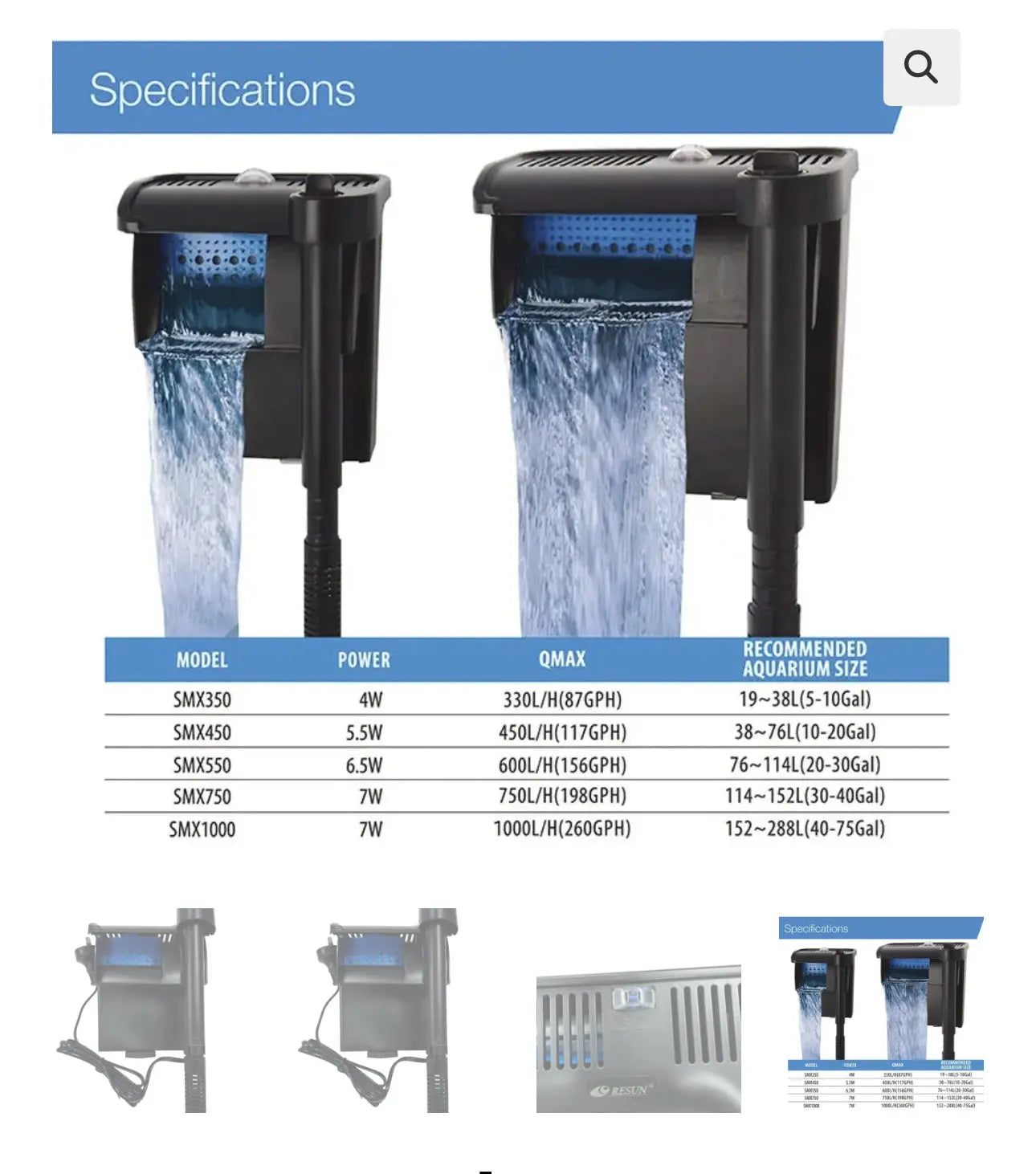 Streamax Hang On Filter Micro Aquatic Shop