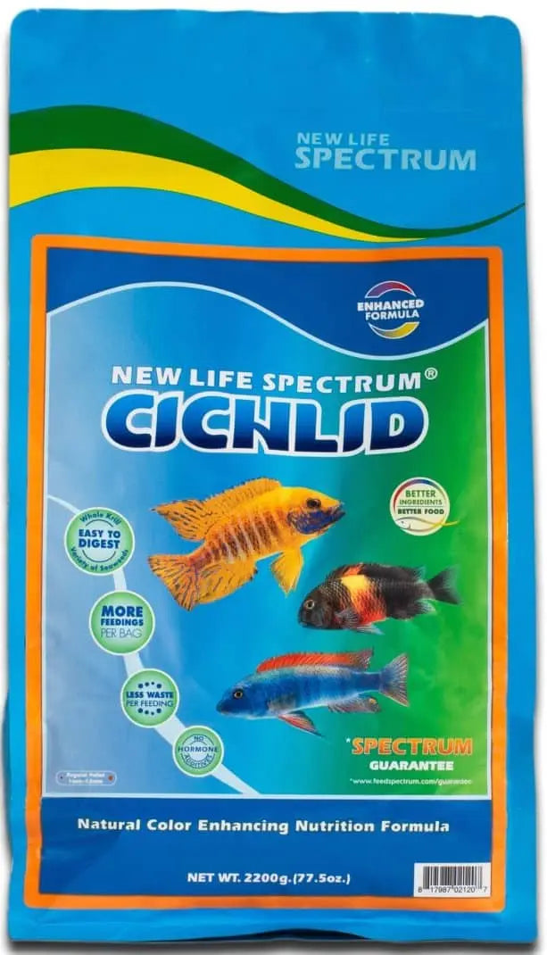 New Life Spectrum Cichlid Sinking 2.2kg Micro Aquatic Shop