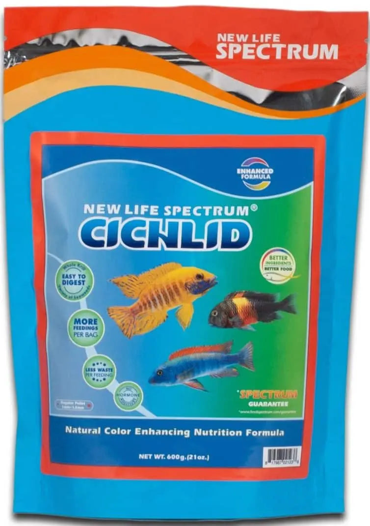 New Life Spectrum Cichlid Sinking 600g Micro Aquatic Shop