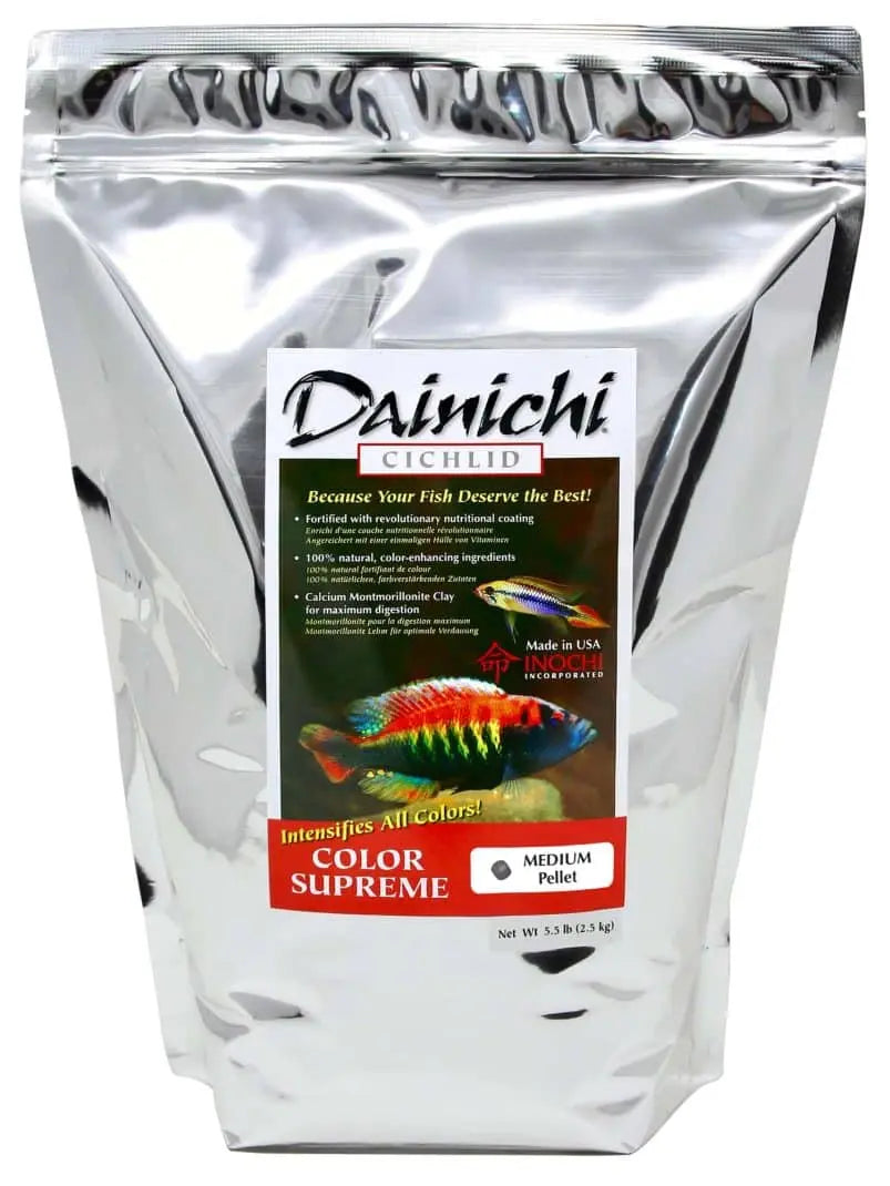 Dainichi Color Supreme 2.5kg Medium (5mm) Floating Pellets Micro Aquatic Shop