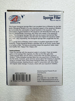 Round Bio Sponge Filter Micro Aquatic Shop