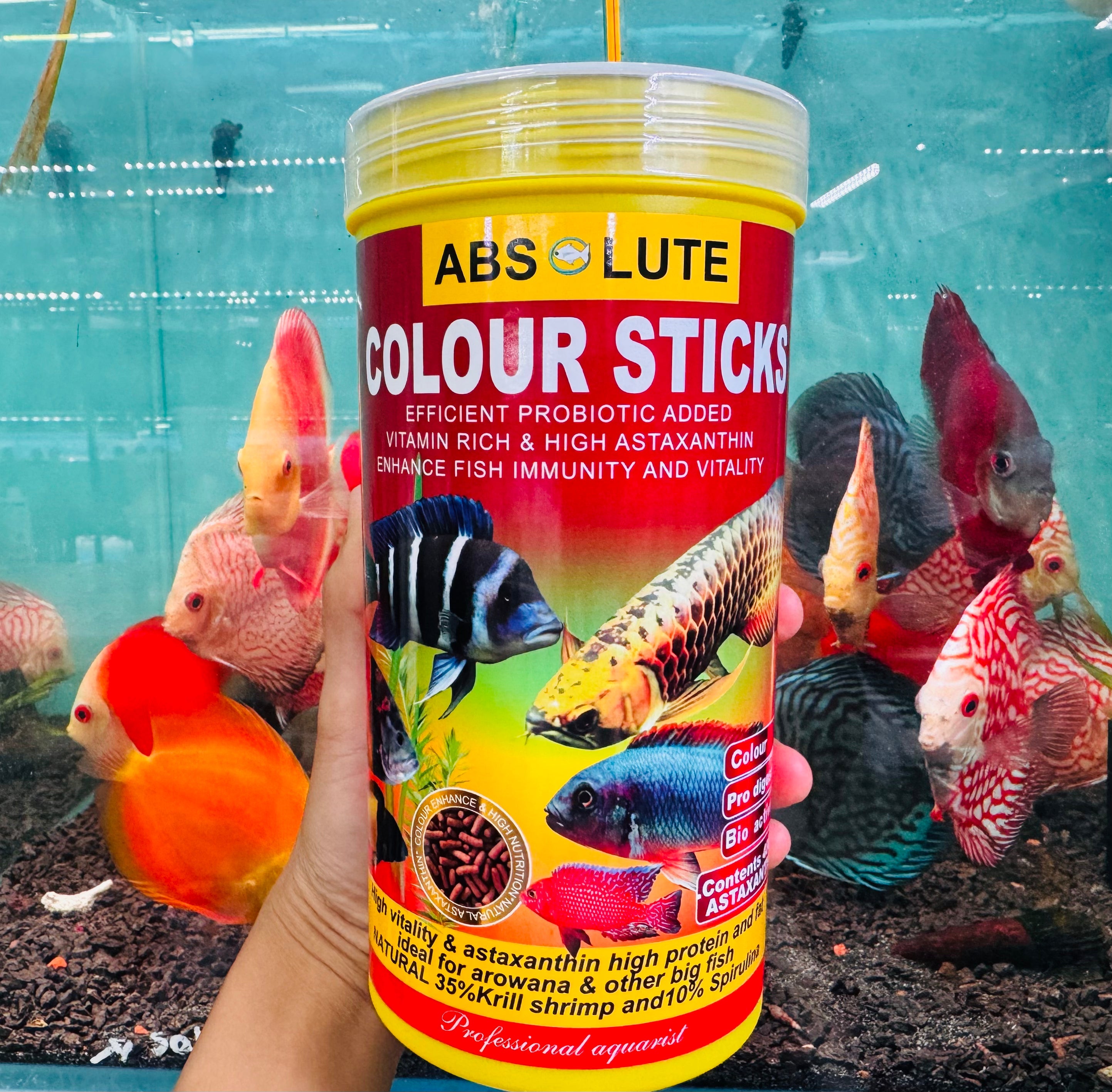 Absolute Colour Sticks 400g Micro Aquatic Shop