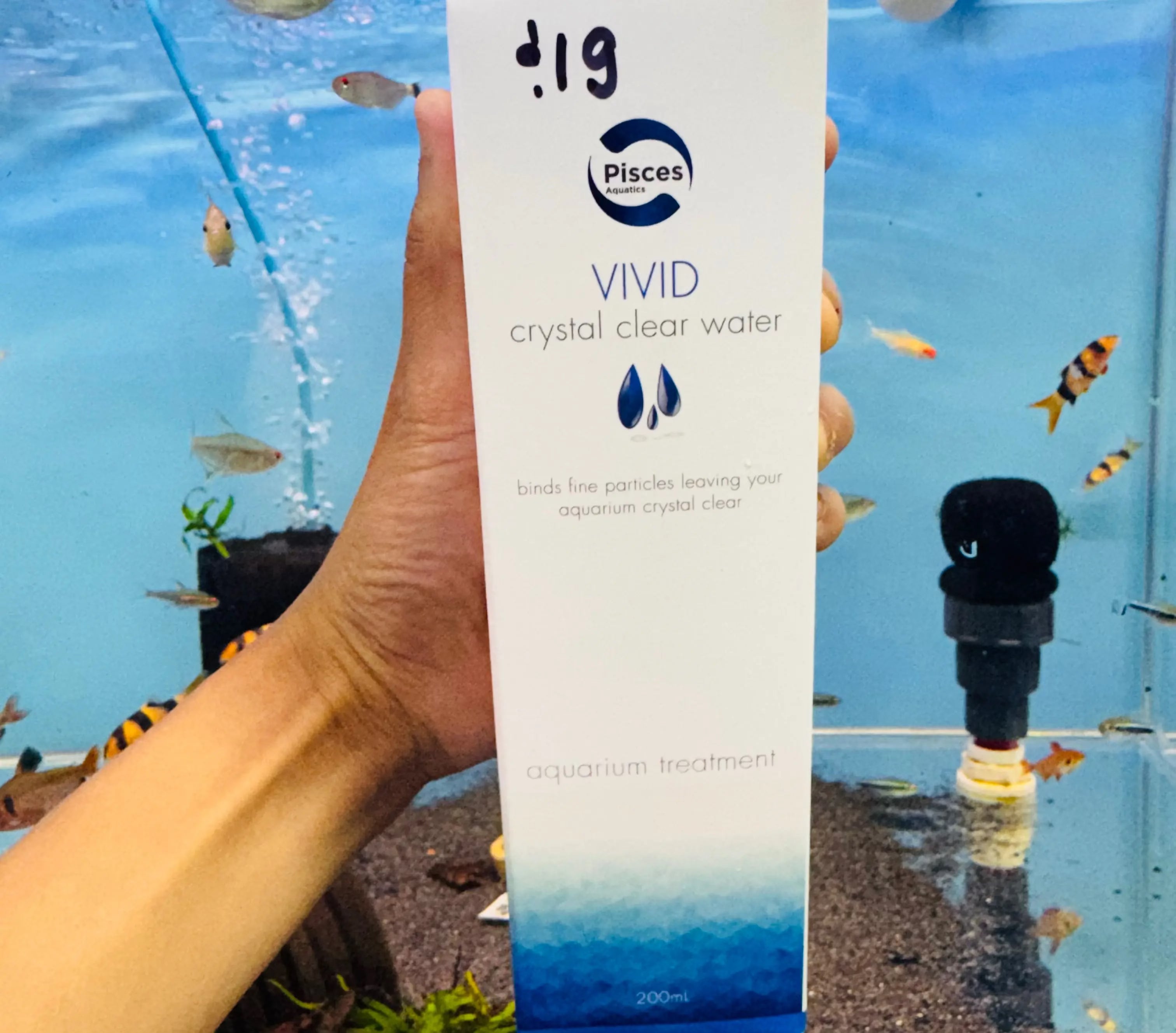 Pisces Lab - VIVID Crystal Clear Water Micro Aquatic Shop