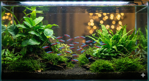 Neon Tetra Small Juveniles 2-2.5cm - Tank Ready Micro Aquatic Shop