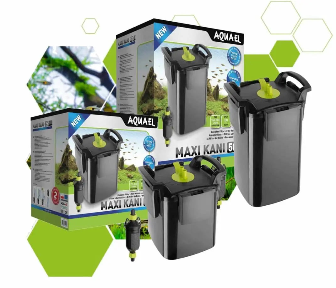 Aquael Maxi Kani Versatile Canister filter, Spare Parts, Gasket Set Micro Aquatic Shop