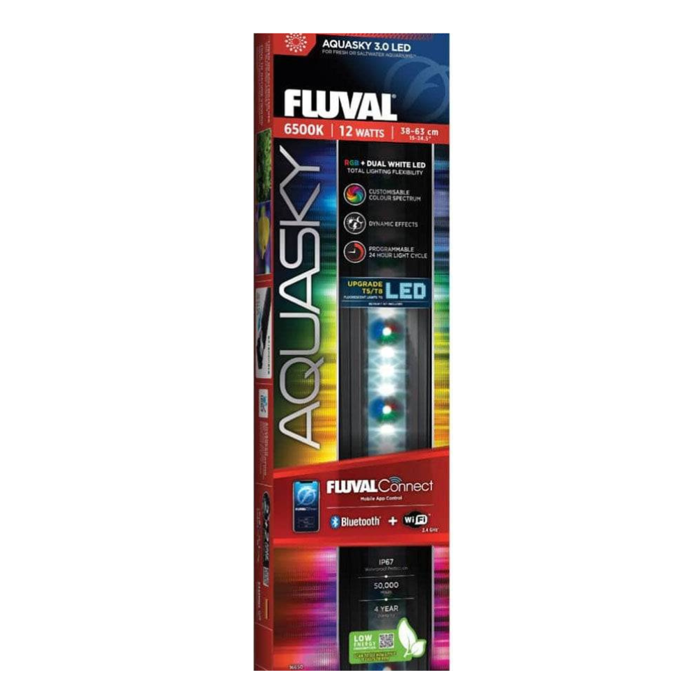 Fluval LED Aquasky RGB+W 3.0 12w 38 - 62.8cm Wifi & BT