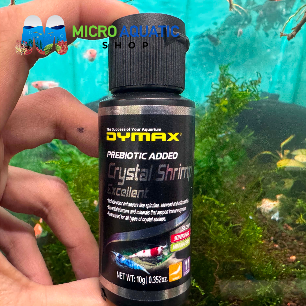 Dymax Crystal Shrimp 10g Slow Sinking Mini Wafer