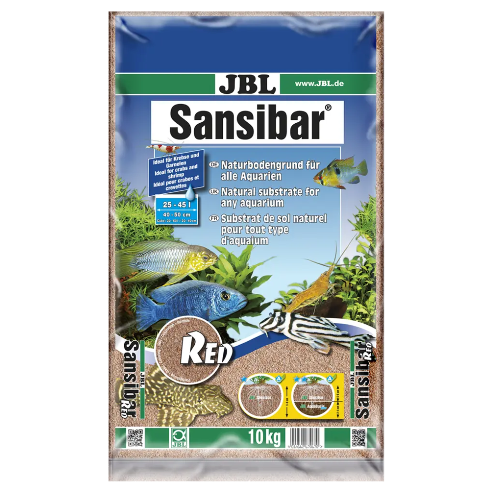 JBL Sansibar Sand Red 10kg Aqua Premium