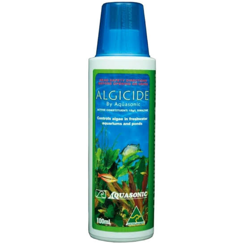 Aquasonic Algaecide 100ml Pet Pacific